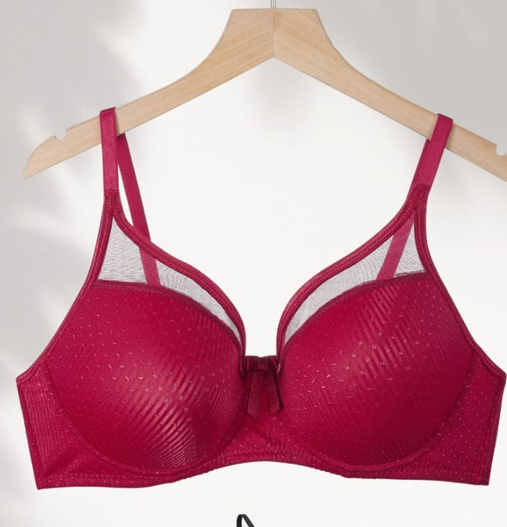 Crimson Push-Up Bra alternate modeled view